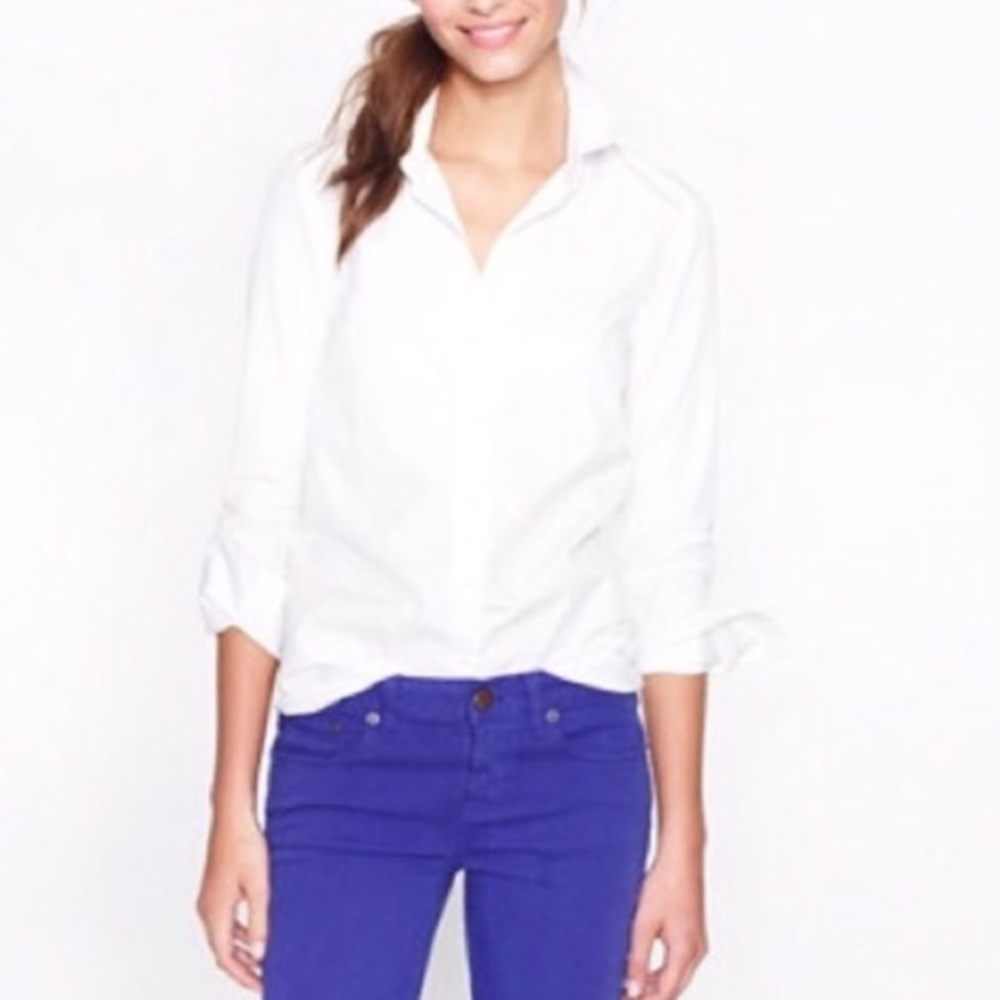 J.crew fitted slim cut button down